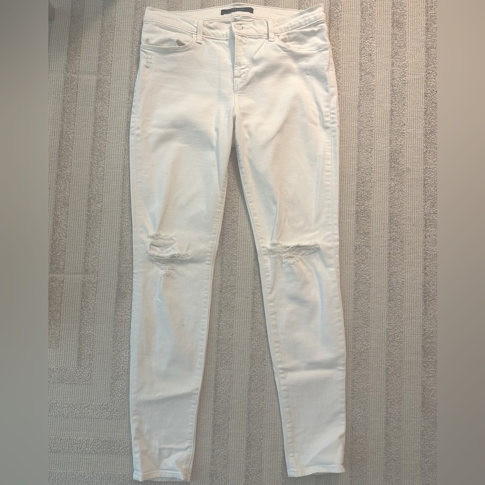 J Brand White Jeans